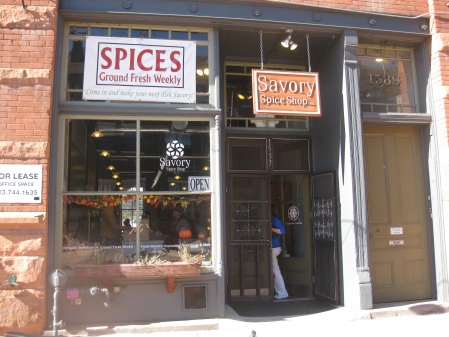 Savory Spice Shop on Platte Street in Denver